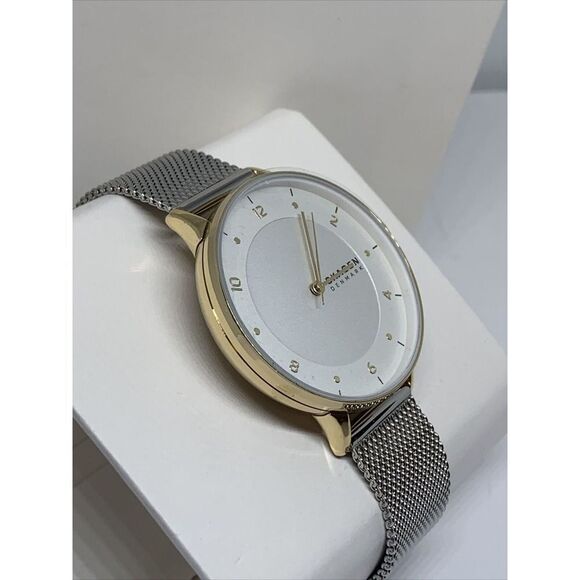 Skagen Riis SKW2912 Women\'s Silver Stainless Steel Mesh Analog Dial Watch AEW105 main image 6